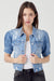Puff Sleeve Jean Jacket