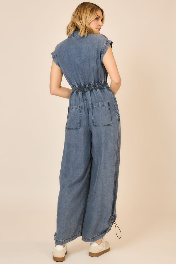 Chambray Jumpsuit