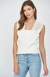 Lace Strap Sweater Tank