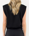 Button Shoulder Top