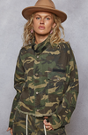 Camo Crop Jacket