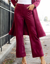 Suede Statement Pant