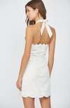 Scallop Halter Dress