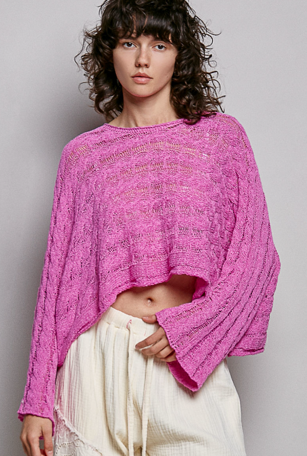 Twisted Cable Sweater