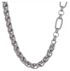 Silver Split Chain Necklace