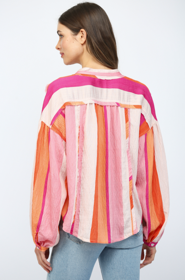Sunset Button Down