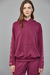 Satin Trim Hoodie