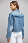 Double Breast Denim Jacket