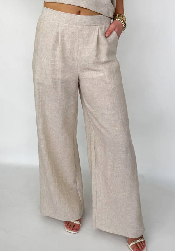 Pleated Pants