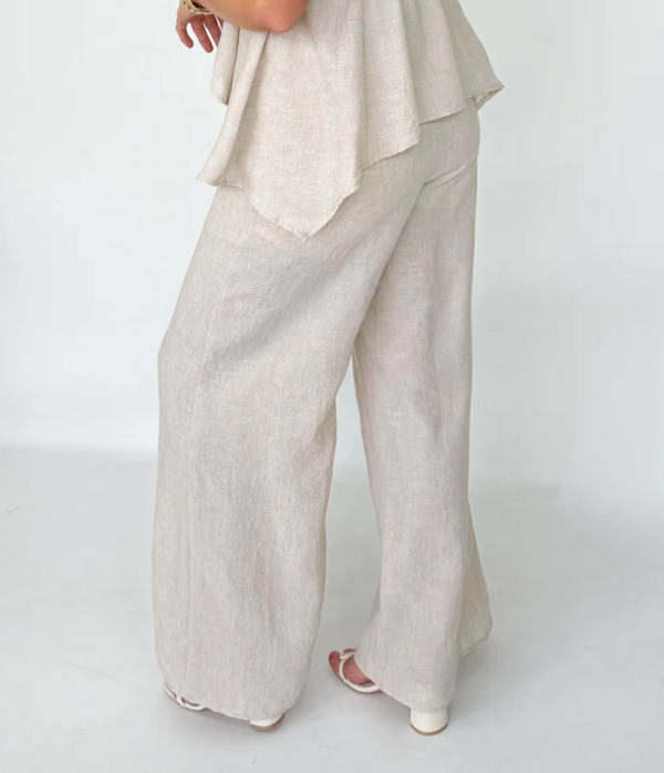 Pleated Pants