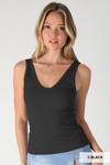 Reversible Ribbed Tank Top
