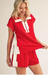 Zip Top Short Set