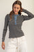 Stripe Henley Top