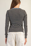 Stripe Henley Top