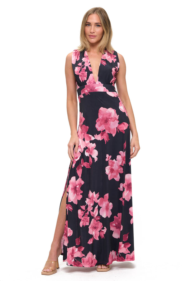Midnight Garden Maxi Dress