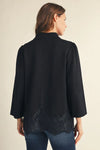 Lace Trim Blouse