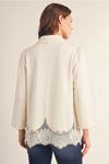 Lace Trim Blouse