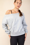 Off Shoulder Fleece