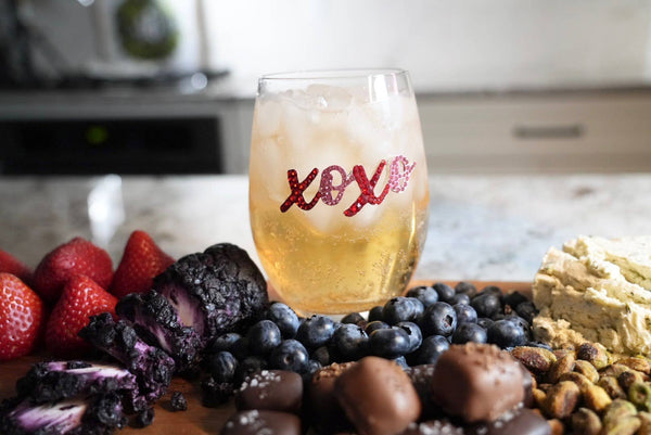 XOXO Wine Glass