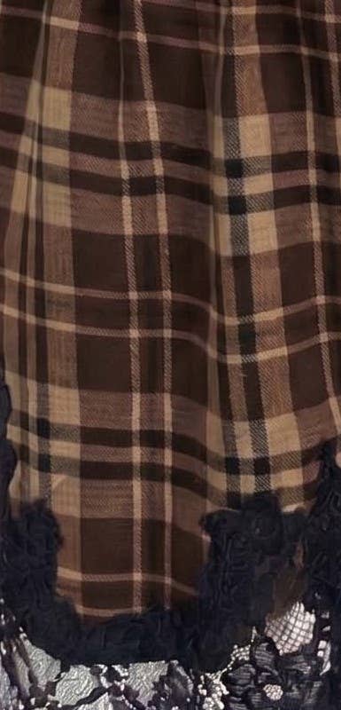 Plaid Halter Top