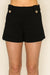 Gold Button Shorts
