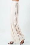 Contrast Piping Trouser