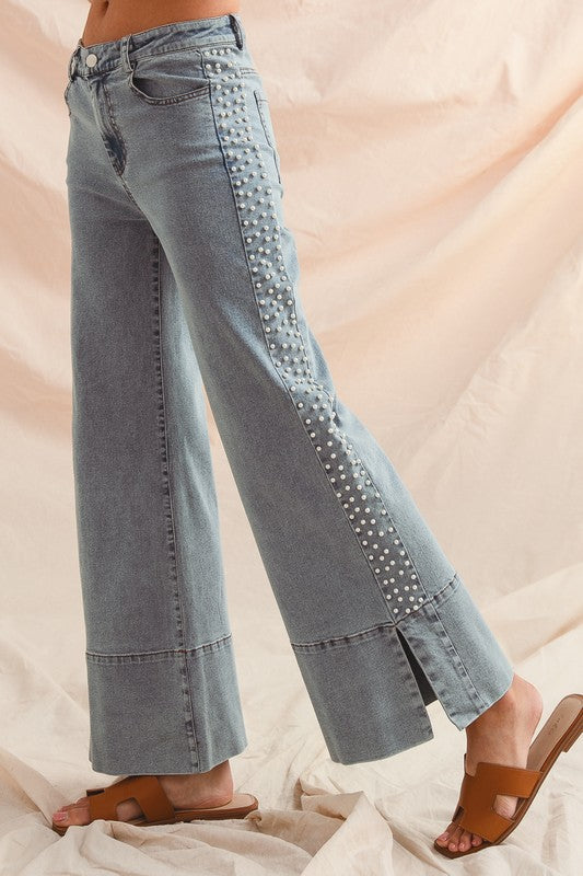 Pearl Accent Jeans