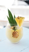 Pineapple Jeweled Stemless Wine Glass