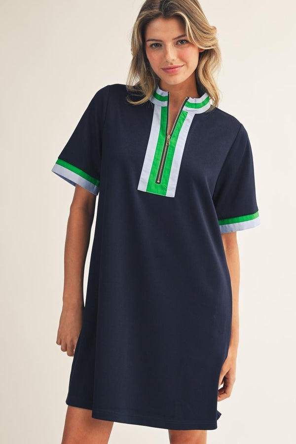 Quarter Zip Dress