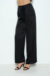 Satin Drawstring Pants