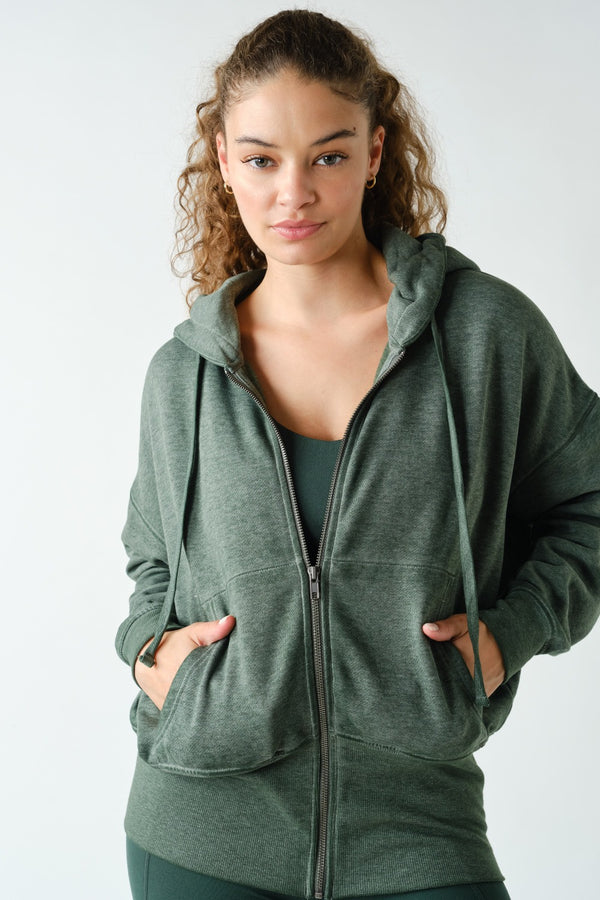 Taper Sleeve Hoodie