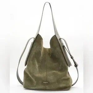 Suede Hobo Bag