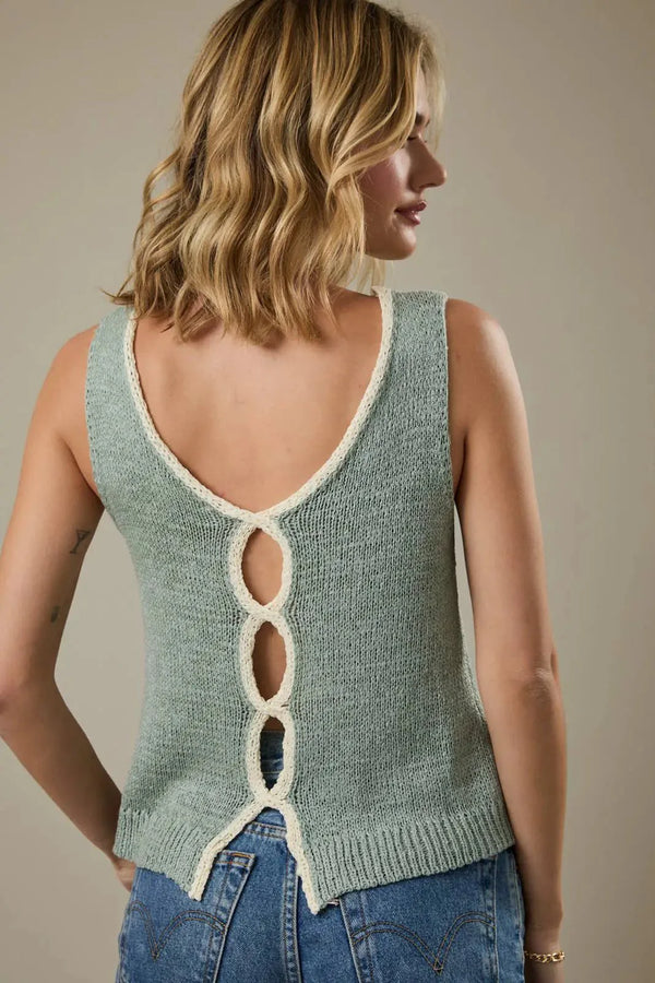 Keyhole Back Tank