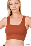 Square Neck Crop Tank