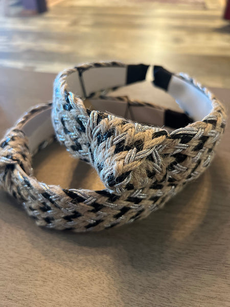 Metallic Braided Band