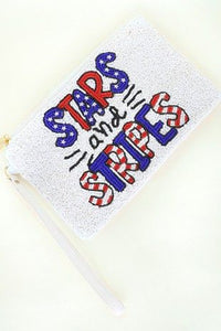 Stars and Stripes Wristlet