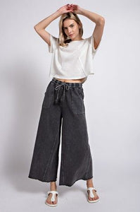 Terry Side Pocket Pants