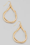 Wrap Tear Hook Earrings