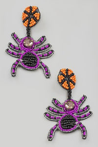 Spider Dangle Earrings