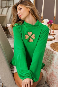 Clover Cut Out Top
