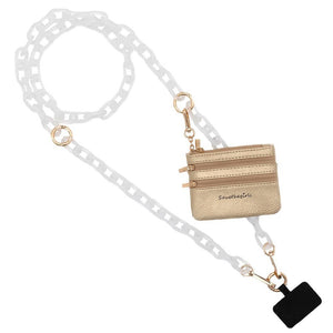 Clip & Go Crossbody Ice Chain with Pouch